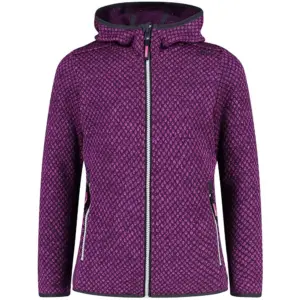 Cmp 31h1735 Fix Hood Fleece Met Volledige Rits Paars