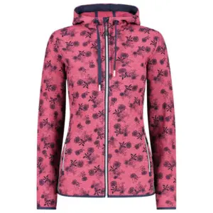 Cmp 31h1646 Fix Hood Fleece Met Volledige Rits Blauw