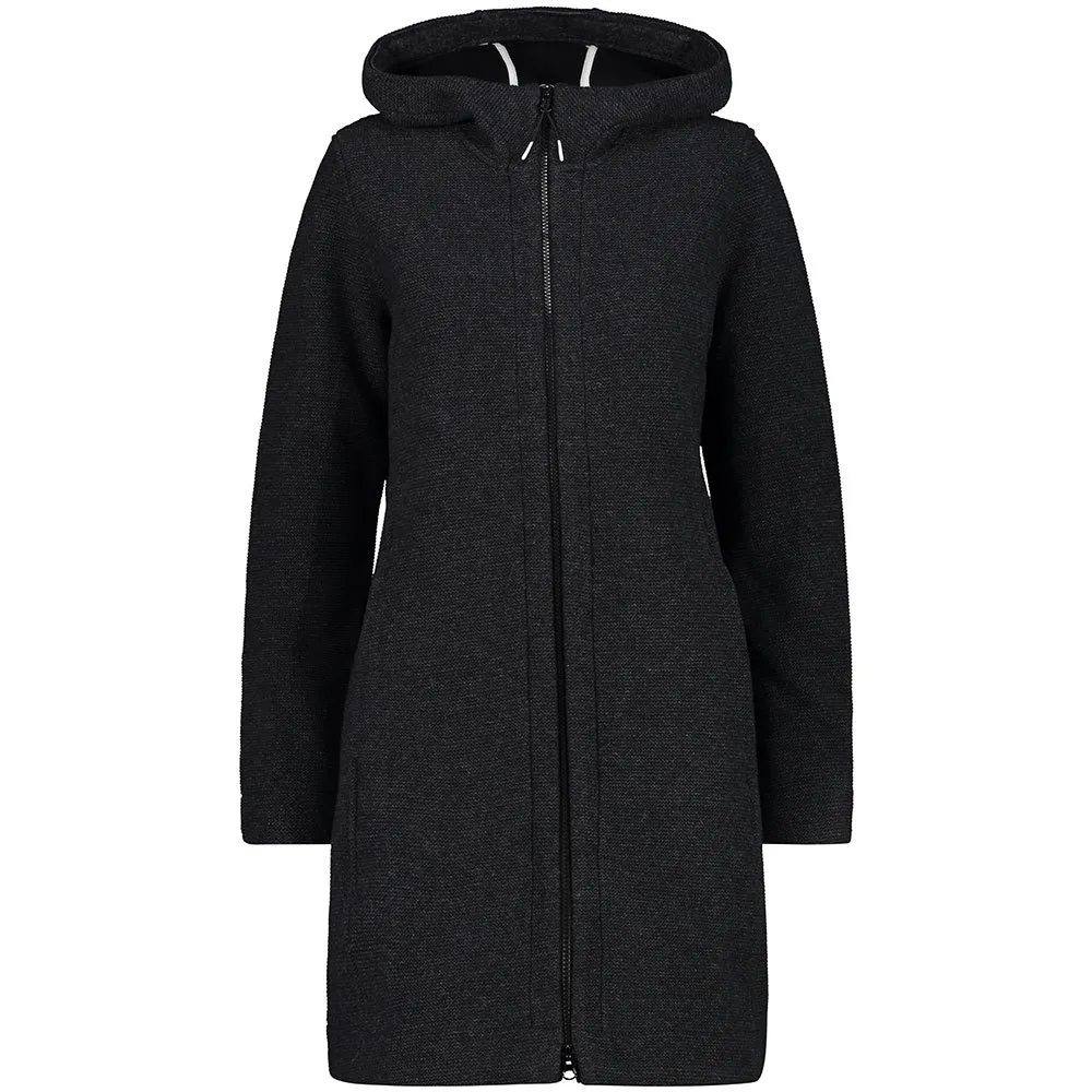 Cmp Fix Hood 31m3106 Parka Zwart