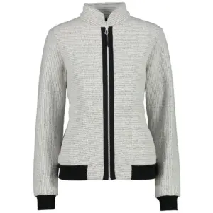 Cmp 31m3506 Fleece Met Volledige Rits Bone Melange