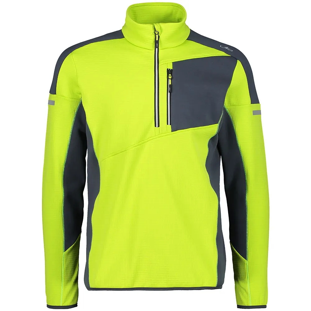 Cmp Sweat 31e0427 Fleece Met Halve Rits Acid