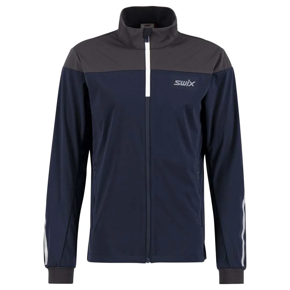 Swix Cross Softshelljack Blauw