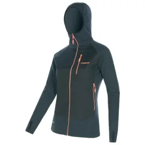 Trangoworld Trx2 Hybrid Lt Pro Fleece Met Kap Zwart