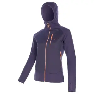 Trangoworld Trx2 Hybrid Lt Pro Fleece Met Kap Blauw