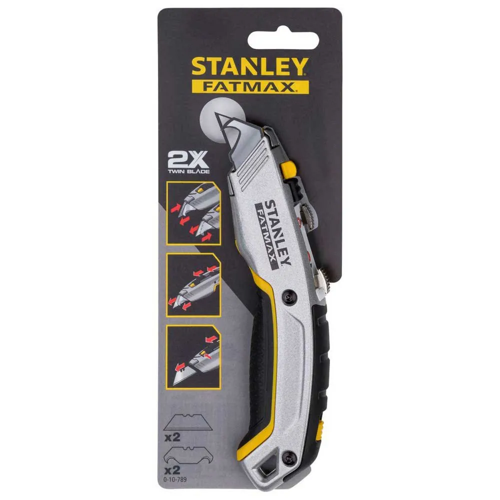 Stanley Fatmax Pro Retractable Afbreekmes Zilver