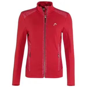 Head Dara Fleece Met Volledige Rits Rood