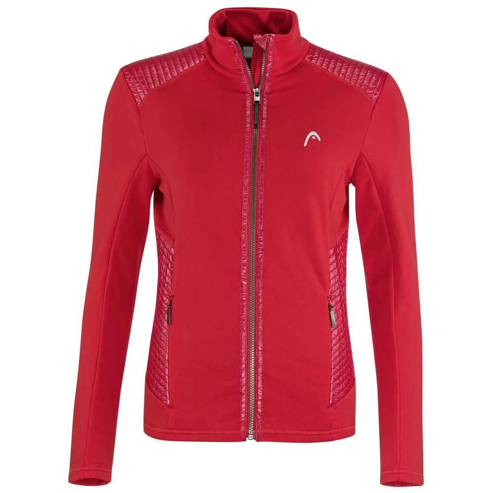 Head Dara Fleece Met Volledige Rits Rood
