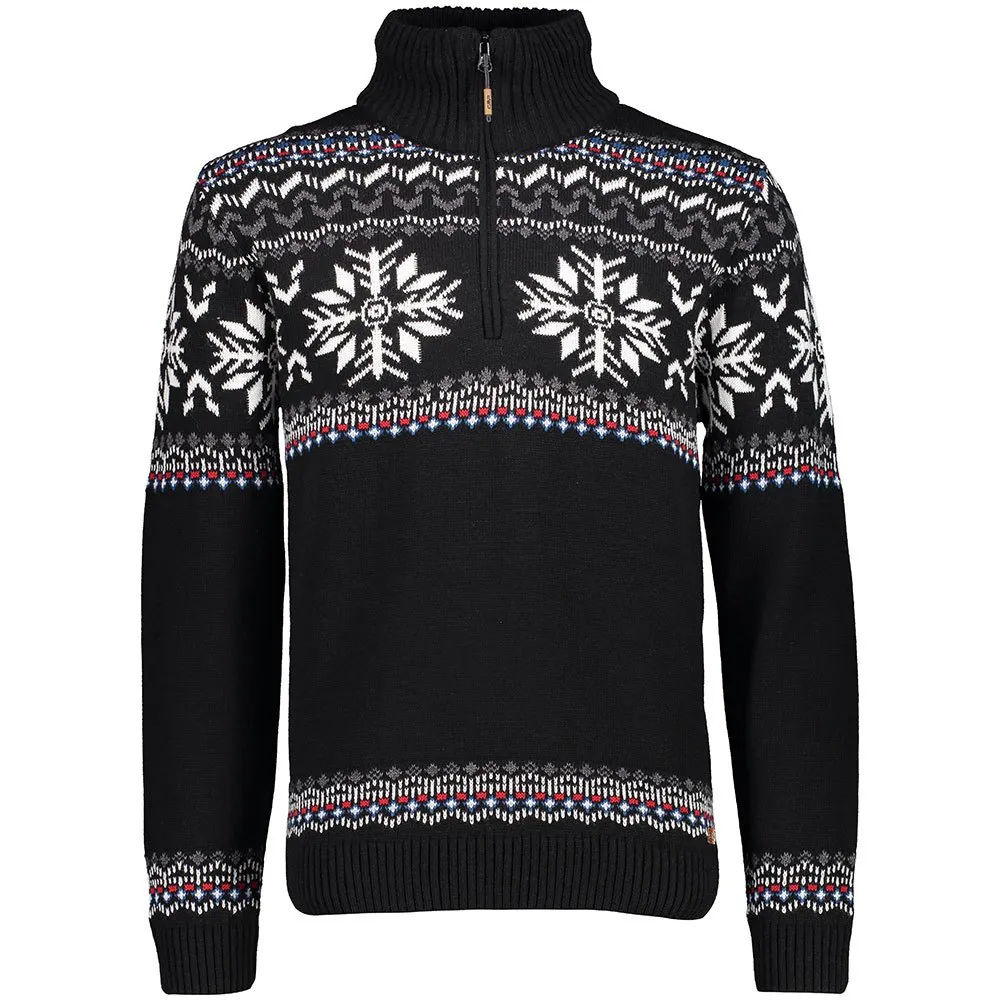 Cmp 7h87805 Tricot Trui Zwart