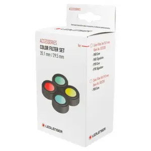 Led Lenser Set Kleurfilters Voor P6r/p7r 35.1 Mm Multicolor