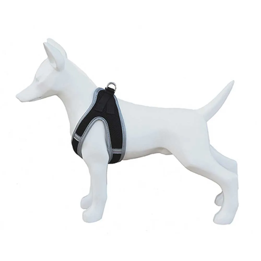Freedog Soft Hondenharnas Zwart
