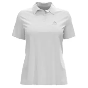 Odlo Cardada Korte Mouw Poloshirt Wit