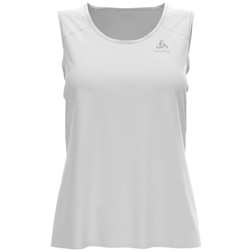 Odlo Cardada Mouwloos T-shirt Wit