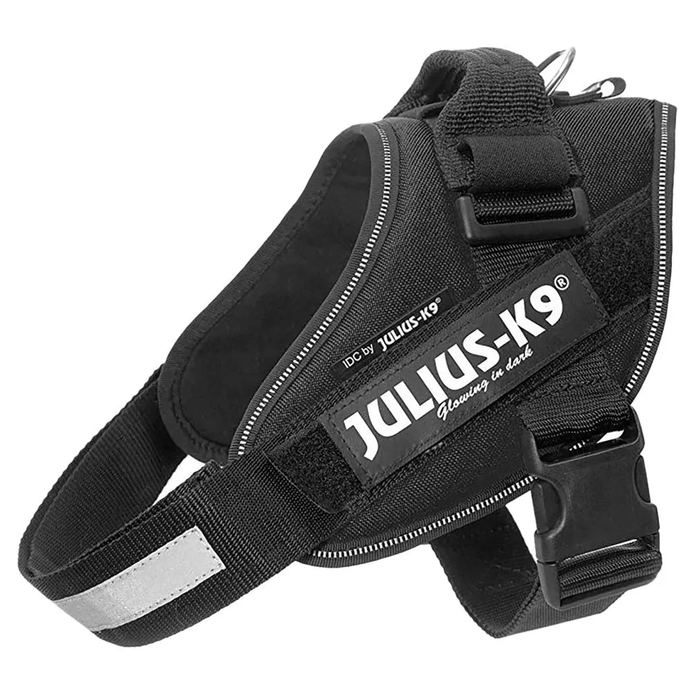Julius K-9 Idc Hondenharnas Zwart