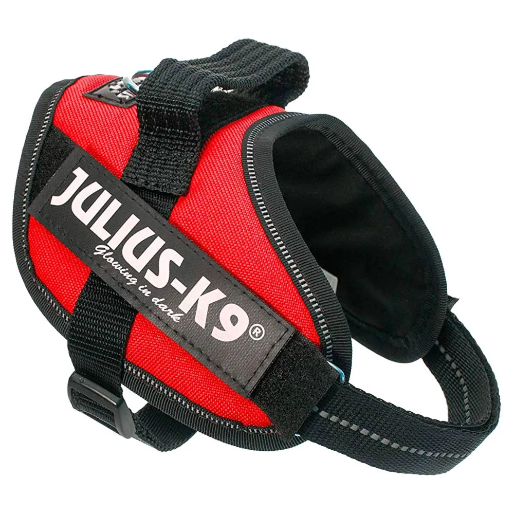 Julius K-9 Idc Mini Hondenharnas Rood