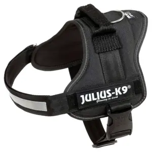 Julius K-9 Power Hondenharnas Zwart