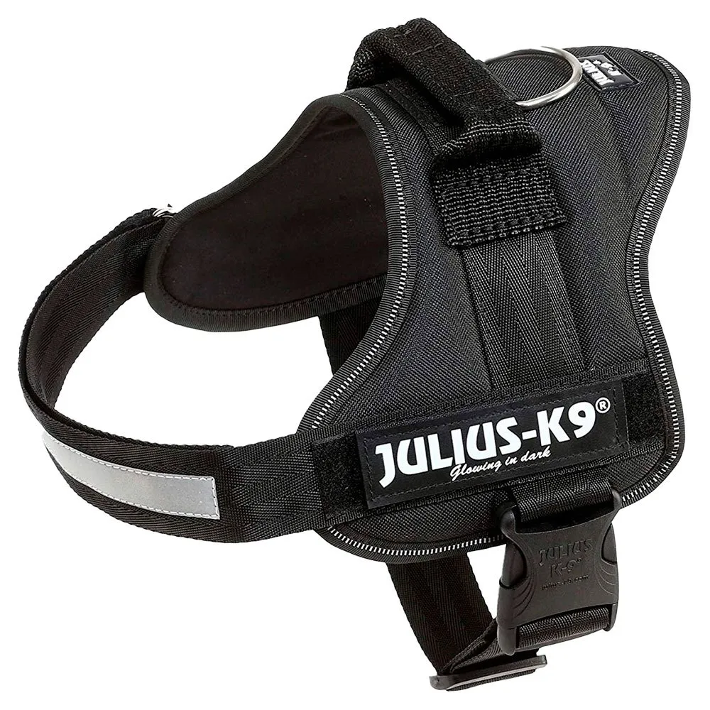 Julius K-9 Power Hondenharnas Zwart