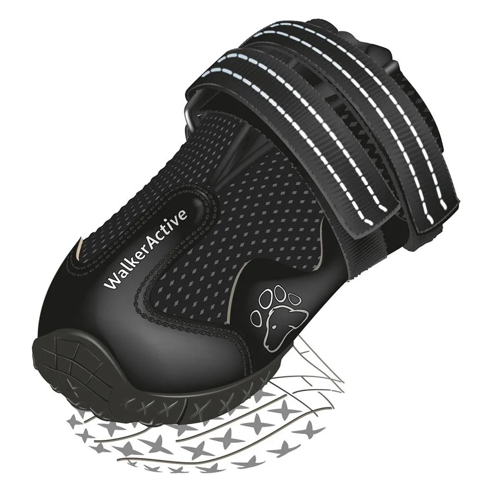 Trixie Walker Active Hondenschoenen Zwart