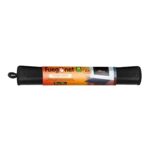Masso Vuurvast Tapijt 50×100 Cm Zwart