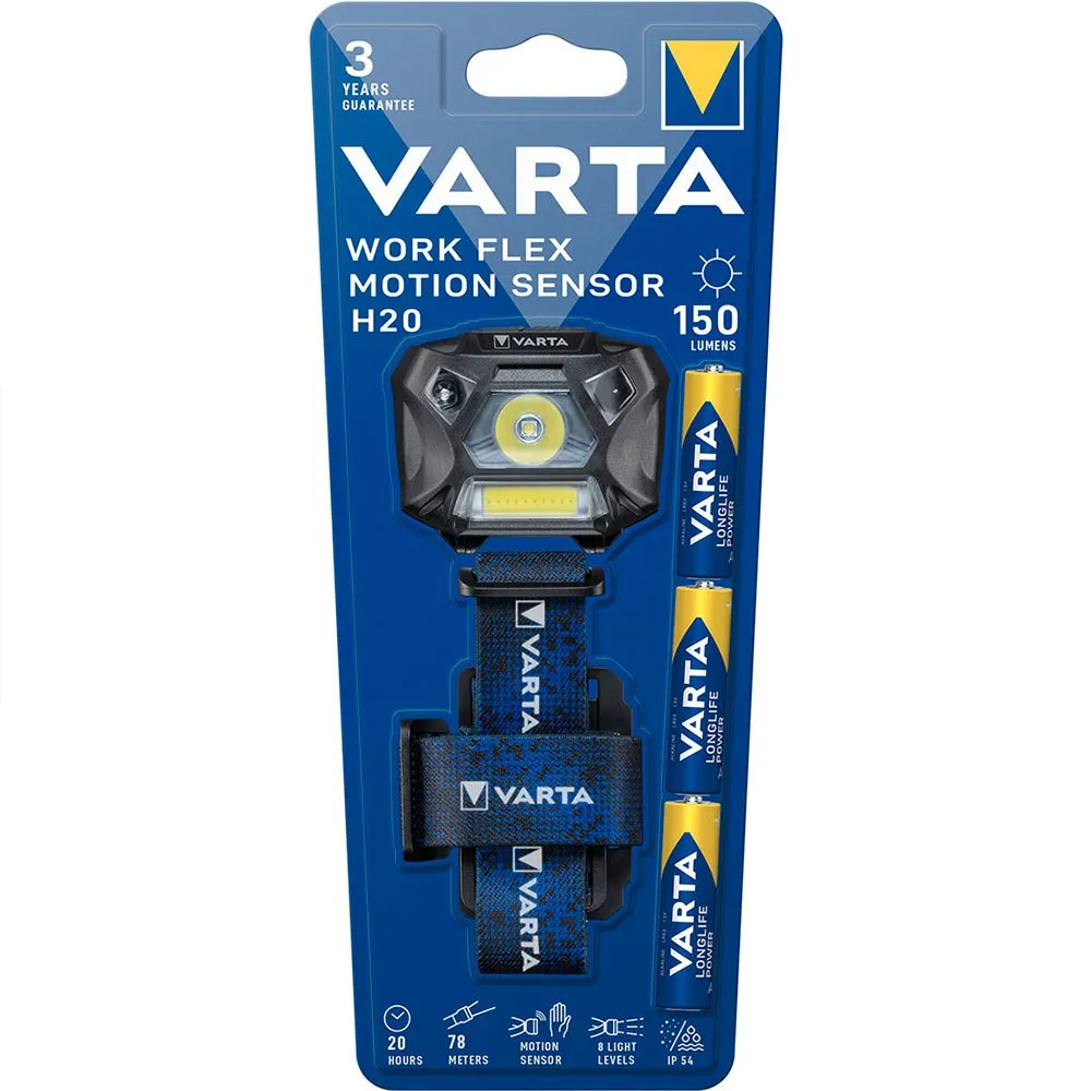 Varta Work Flex Lamp Zwart