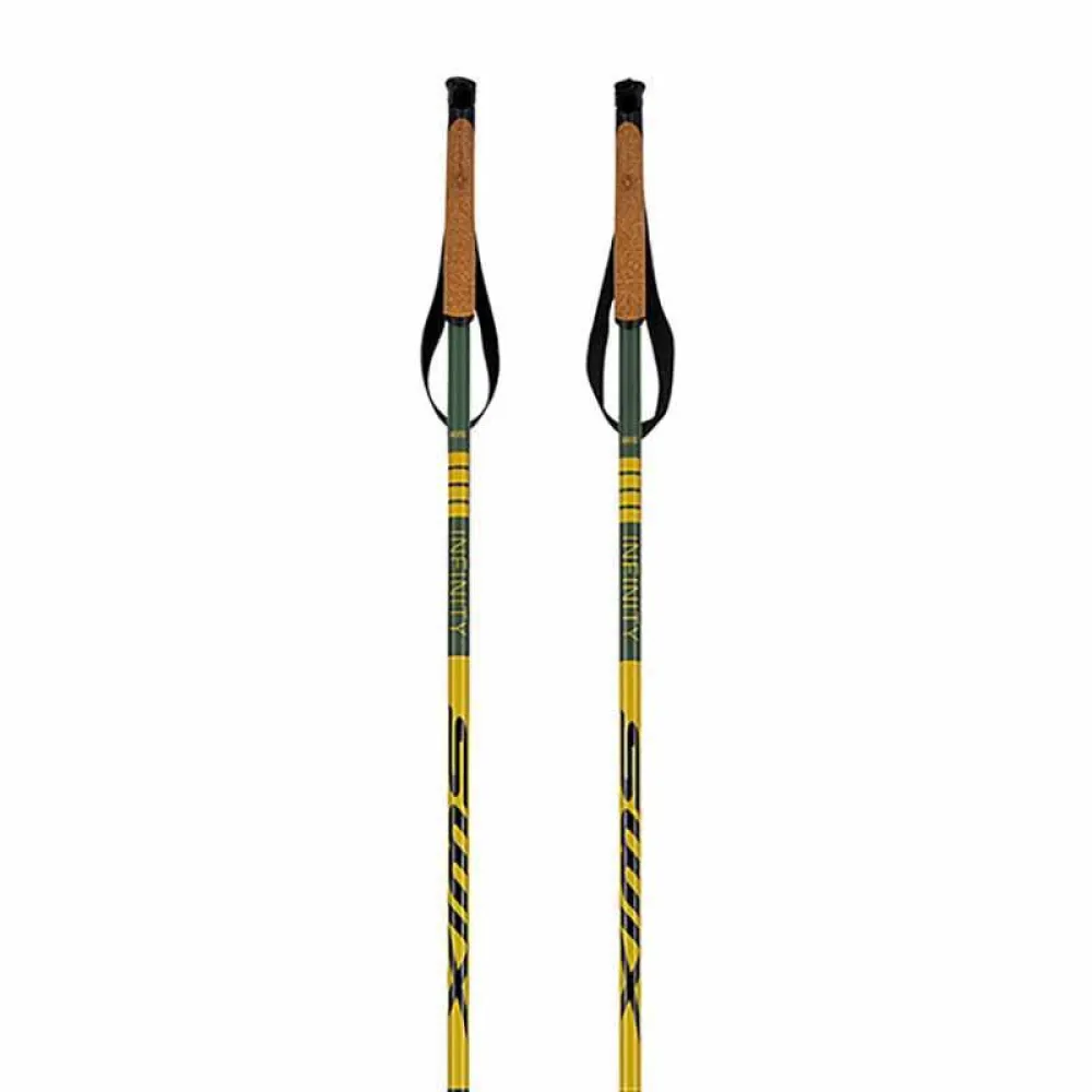 Swix Infinity Basic Alu Stokken Zwart