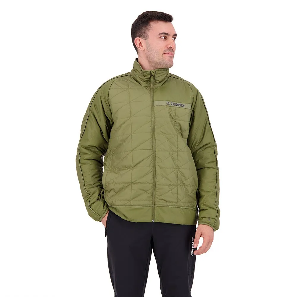 Adidas Synthetic Insulated Jas Olijf