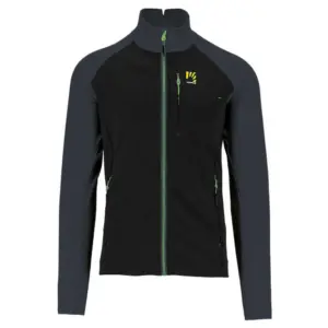 Karpos Pizzocco Evo Fleece Met Volledige Rits Zwart