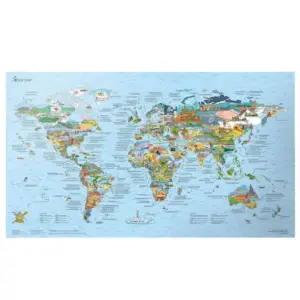Awesome Maps Bucketlist Kaart