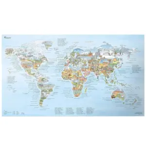 Awesome Maps Wandelkaart Beste Wandelroutes Ter Wereld