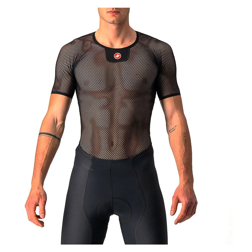 Castelli Core Mesh 3 Korte Mouwen Basislaag Zwart