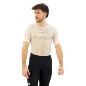 Sportful 2nd Skin Korte Mouwen Basislaag Wit