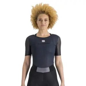 Sportful Pro Korte Mouwen Basislaag Blauw