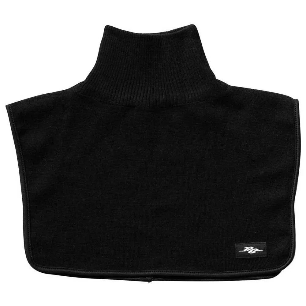 Rusty Stitches Woven Nekwarmer Zwart
