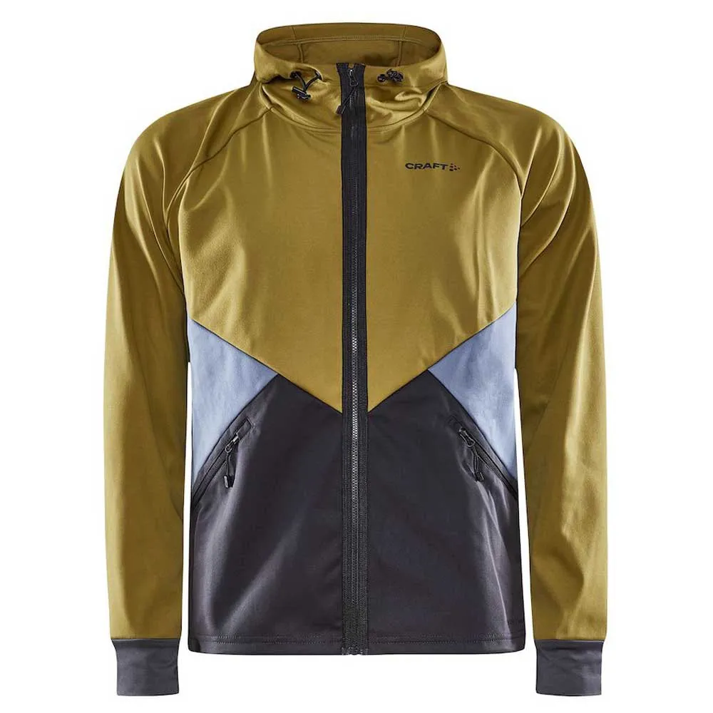 Craft Core Glide Hood Softshelljack Algae / Slate