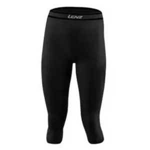 Lenz Merino 6.0 3/4 Basislaag Broek Zwart
