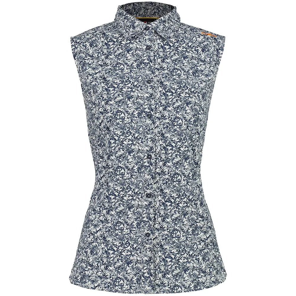 Cmp 31t7186 Mouwloos Shirt Blauw