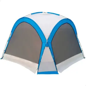 Aktive Campingtent Met Muskietennet Grijs