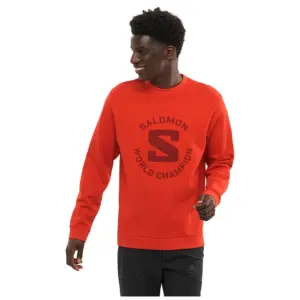 Salomon Outlife Sweatshirt Oranje