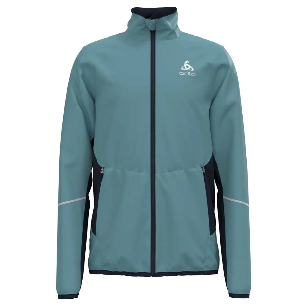 Odlo Engvik Junior Jas Reef Waters / Dark Sapphire