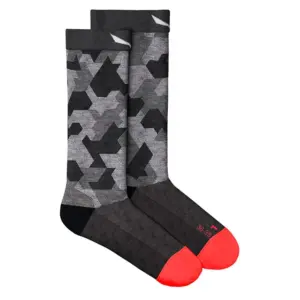 Salewa Pedroc Camo Merino Crewsokken Zwart
