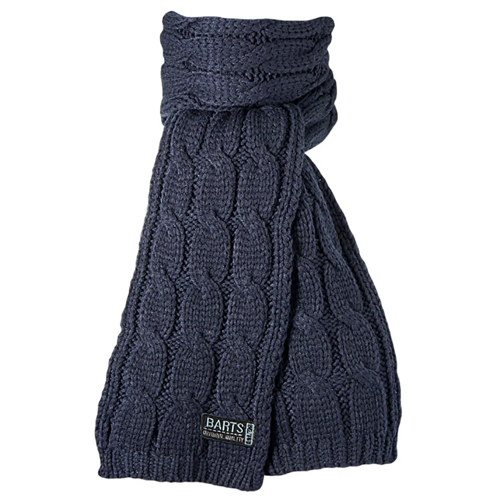 Barts Jp Cable Sjaal Blauw