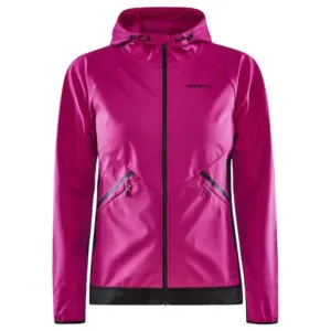 Craft Glide Hood Softshelljack Roxo
