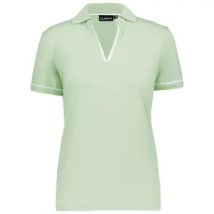 Cmp 39t7686 Korte Mouw Poloshirt Leaf