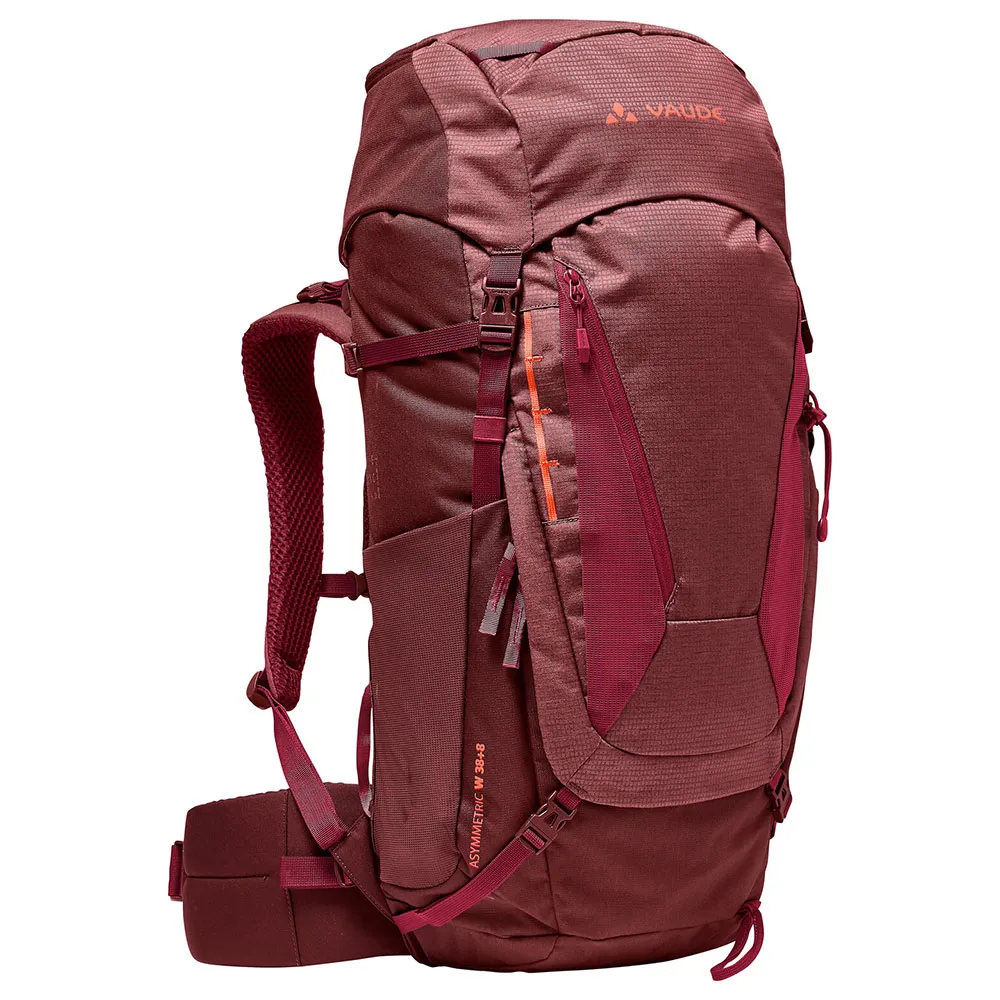Vaude Asymmetric 38+8l Rugzak Dark Cherry