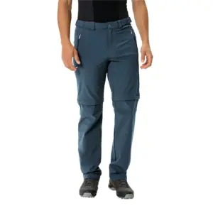Vaude Farley Stretch Iii Converteerbare Broek Dark Sea