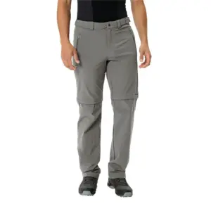 Vaude Farley Stretch Iii Converteerbare Broek Grijs