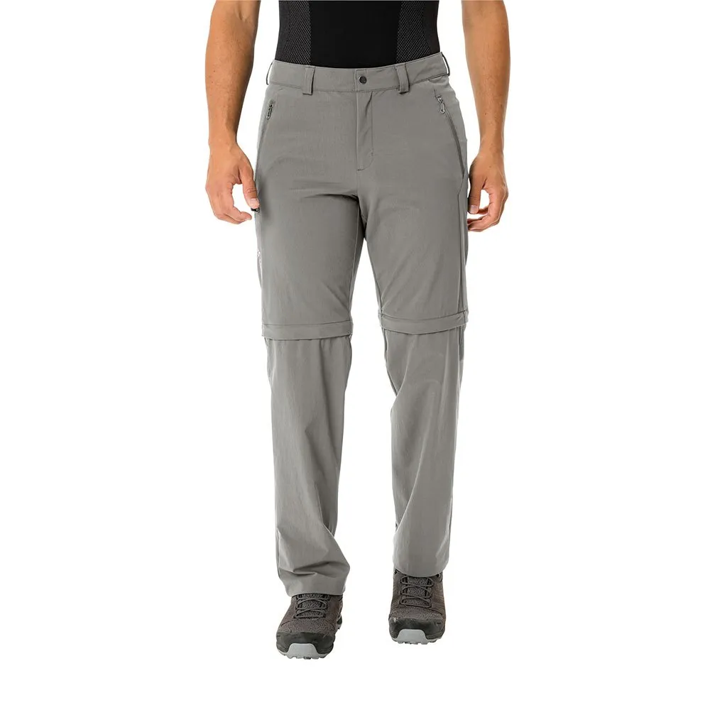 Vaude Farley Stretch Zip Off Ii Broek Grijs