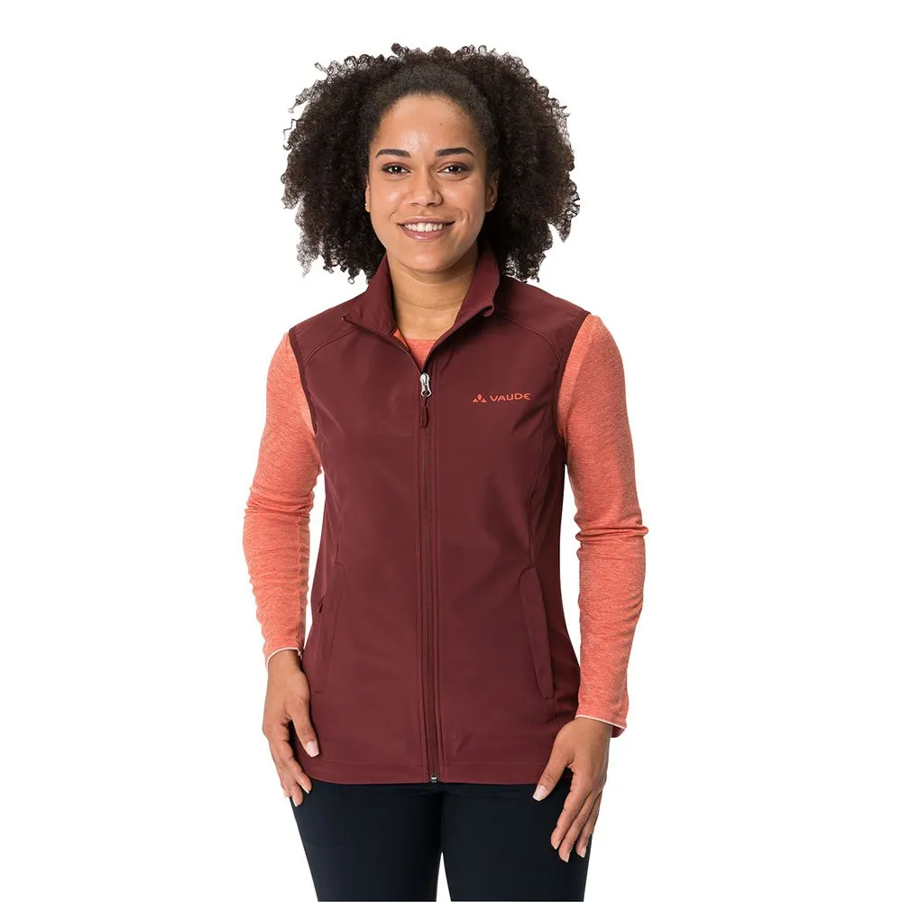 Vaude Hurricane Iii Vest Dark Cherry