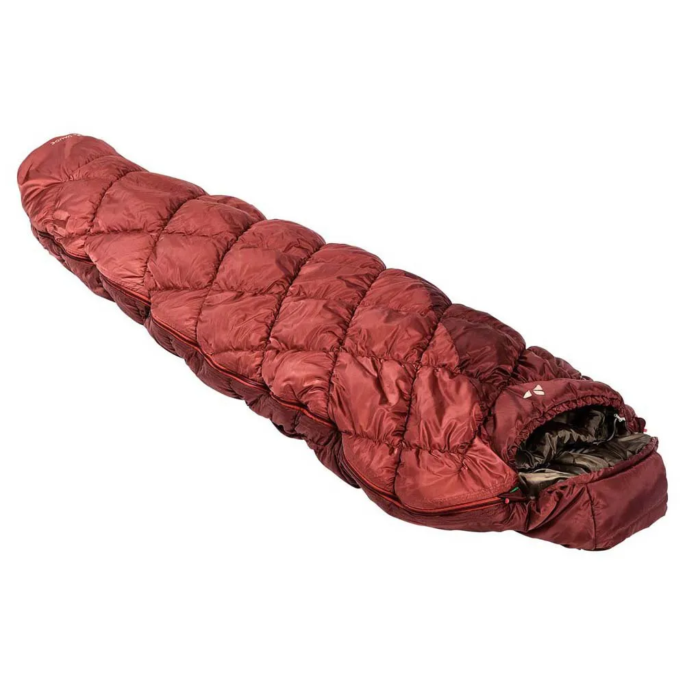 Vaude Meglis 300 Syn Slaapzak Dark Cherry