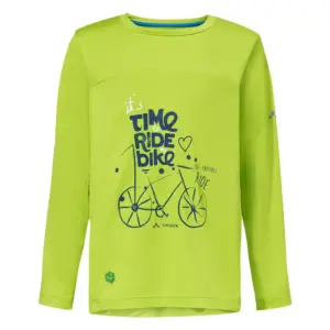 Vaude Solaro Ii T-shirt Met Lange Mouwen Groen