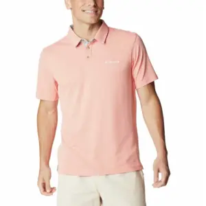 Columbia Nelson Point™ Korte Mouw Poloshirt Koraal